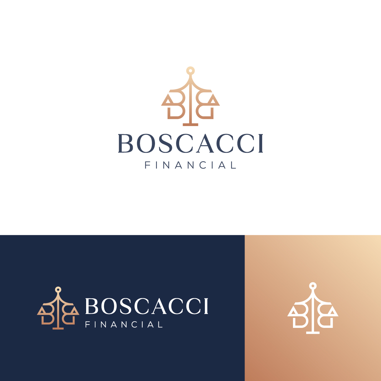 Diseño de Logo por The Lion Studios para Boscacci Financial | Diseño #34464150