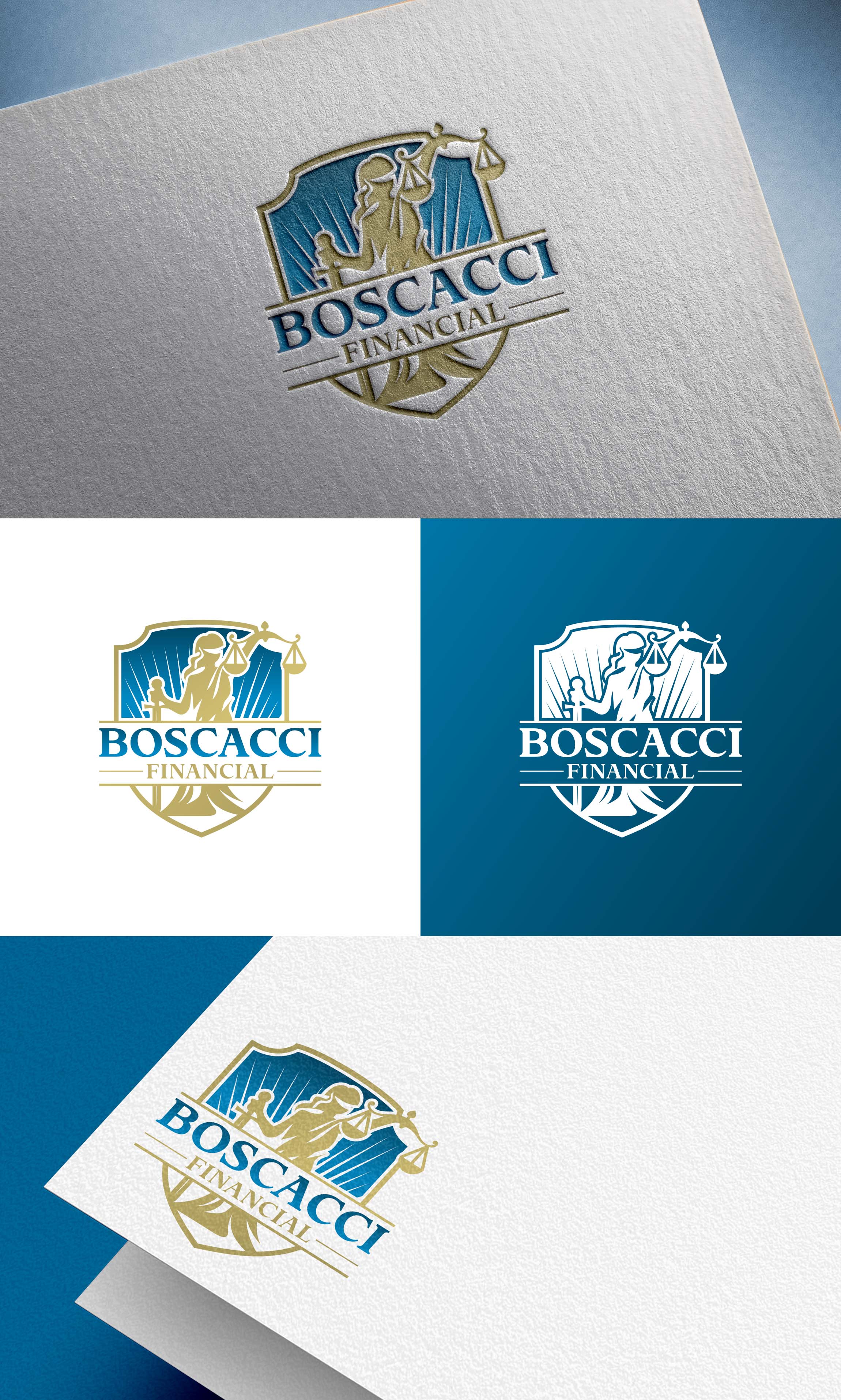 Diseño de Logo por aexoagency para Boscacci Financial | Diseño #34464878