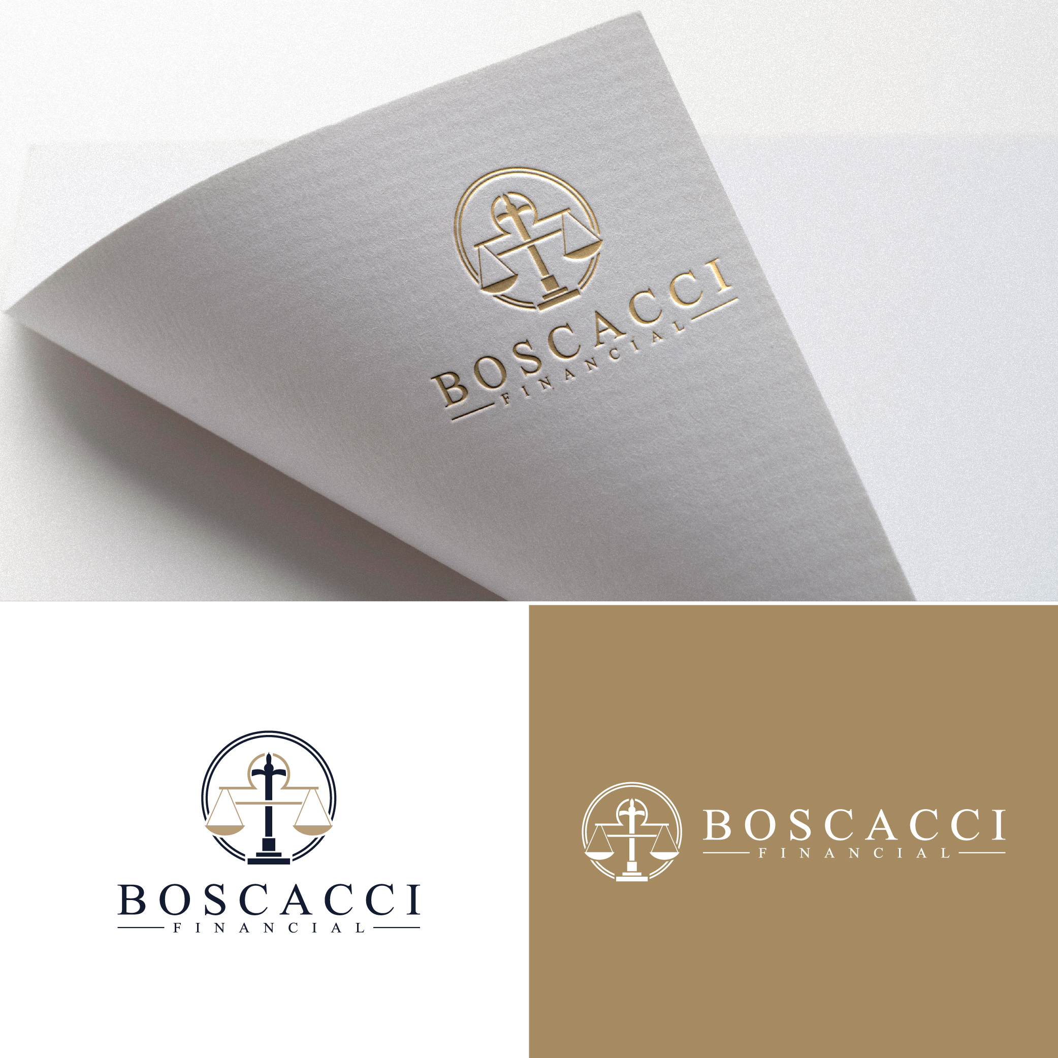 Diseño de Logo por AL-BARAKAH para Boscacci Financial | Diseño #34463155