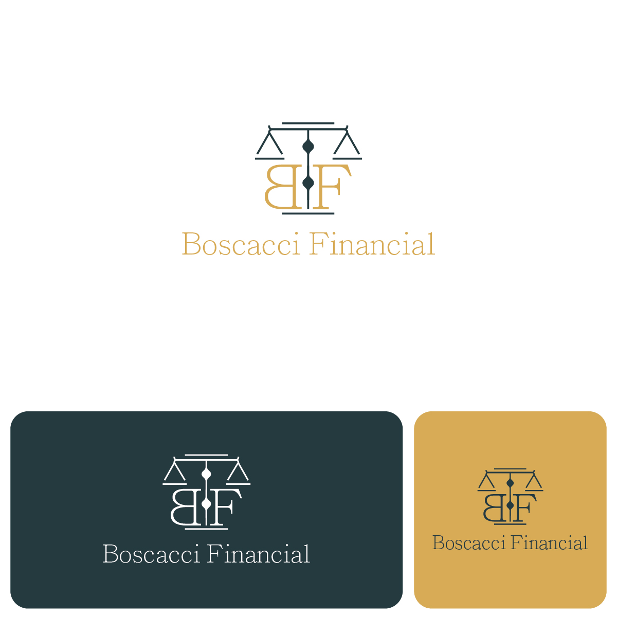 Logo Design by Maxo-Biz for Boscacci Financial | Design #34465682