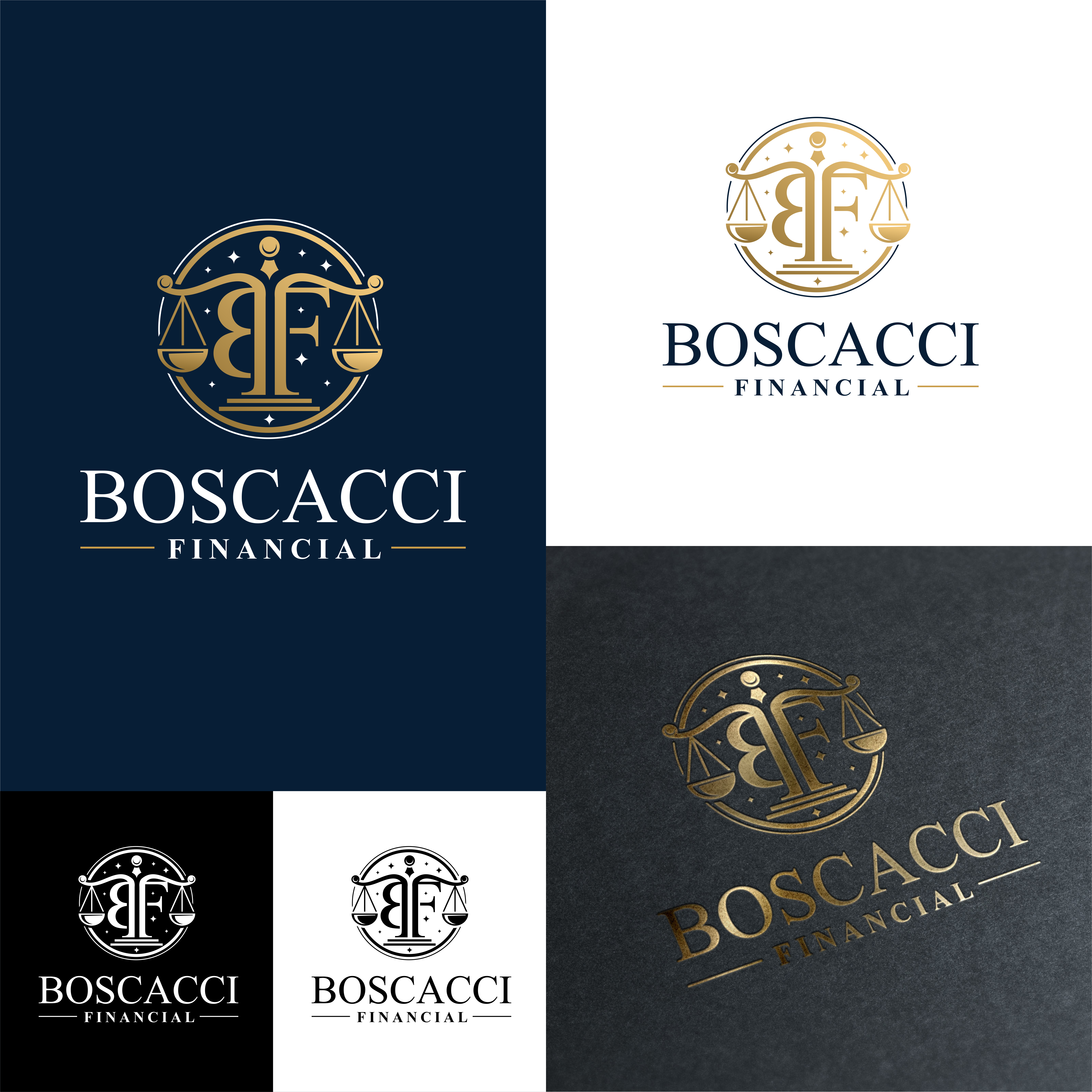 Logo Design by Reza Refianto for Boscacci Financial | Design #34465640