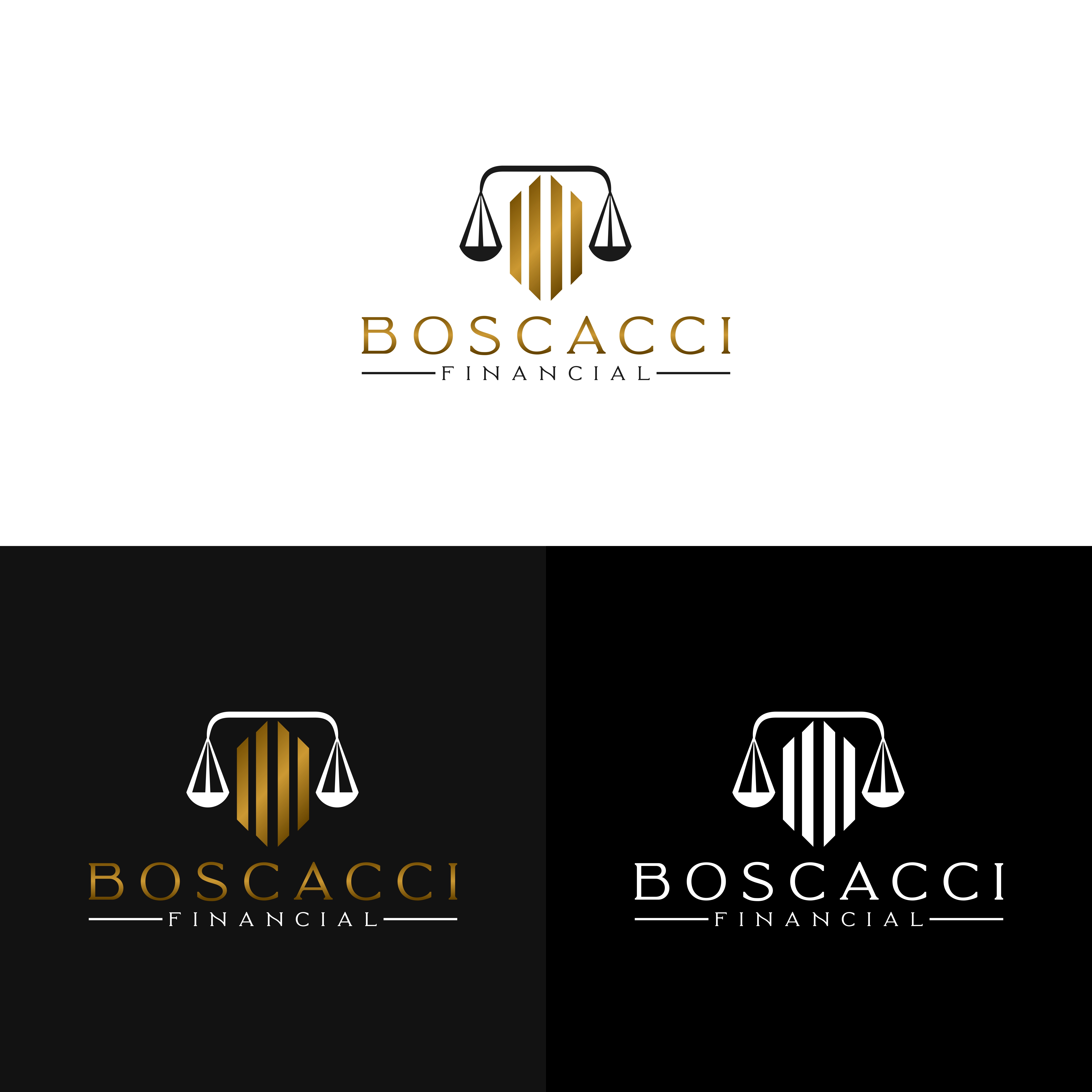 Logo Design by Smart Stuart for Boscacci Financial | Design #34502358