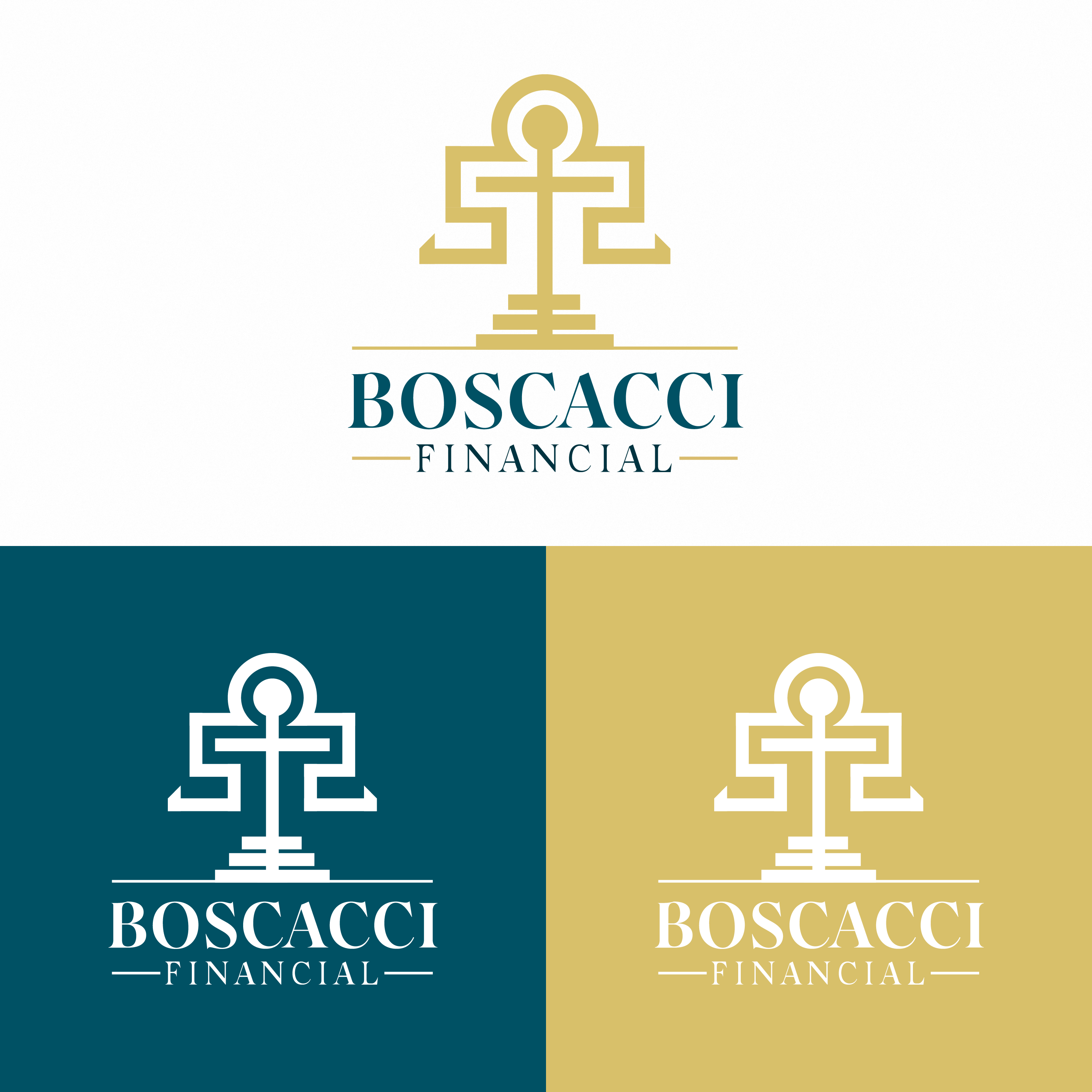 Diseño de Logo por UXUI TRIGGER para Boscacci Financial | Diseño #34472232