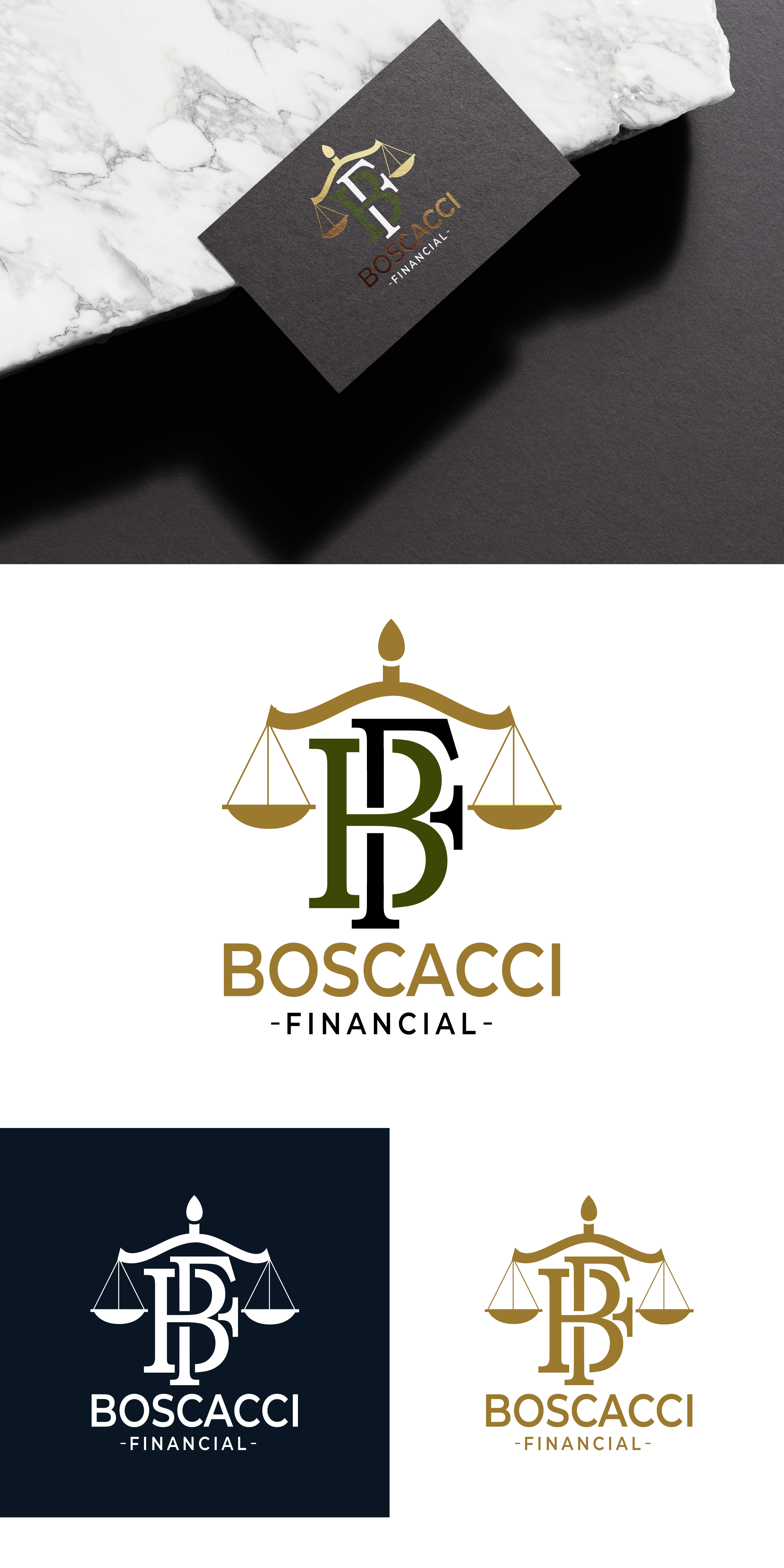 Logo Design by Arbaz13 for Boscacci Financial | Design #34465429