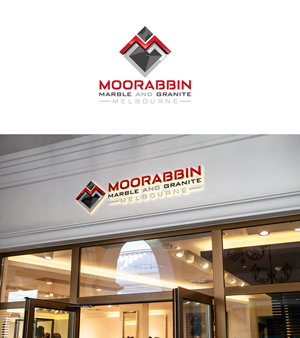 Logo Design by RA-bica for Moorabbin Marble and Granite | Design: #34471902