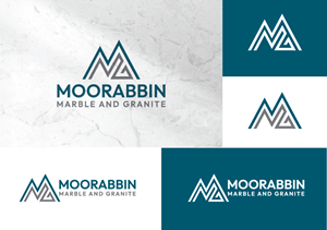 Logo Design by RA-bica for Moorabbin Marble and Granite | Design: #34472300