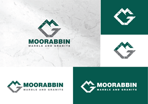 Logo Design by RA-bica for Moorabbin Marble and Granite | Design: #34472301