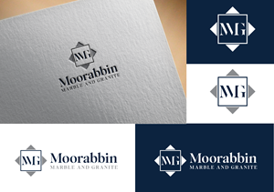 Logo Design by RA-bica for Moorabbin Marble and Granite | Design: #34472303