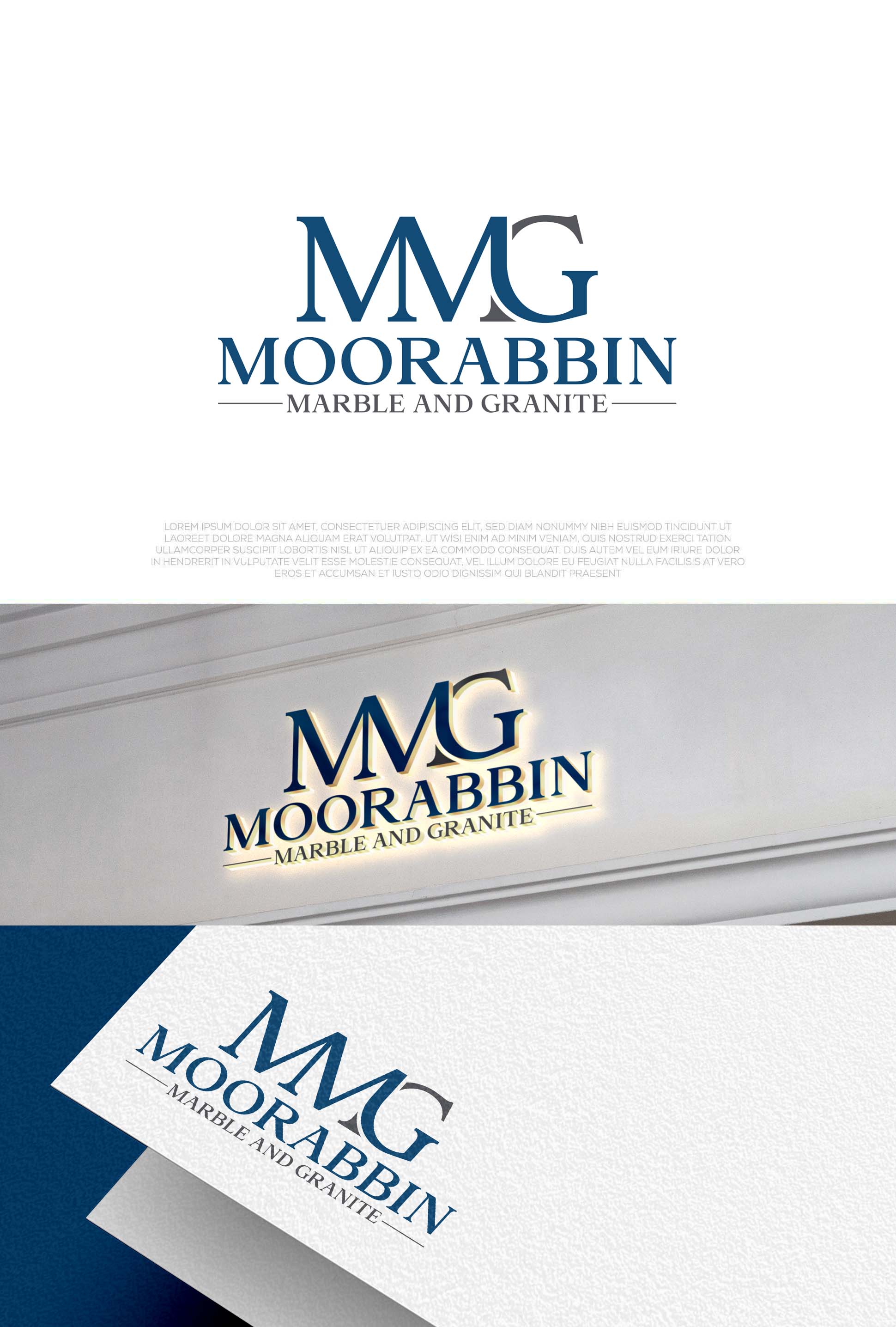 Logo Design by aexoagency for Moorabbin Marble and Granite | Design #34466336