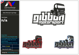 Logo Design by nvisiondesign.co.uk for Gibbon Motorsport | Design: #34472777