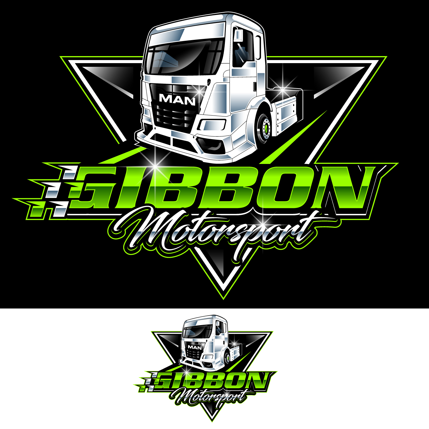 Logo Design by Suvendu.S for Gibbon Motorsport | Design #34511485