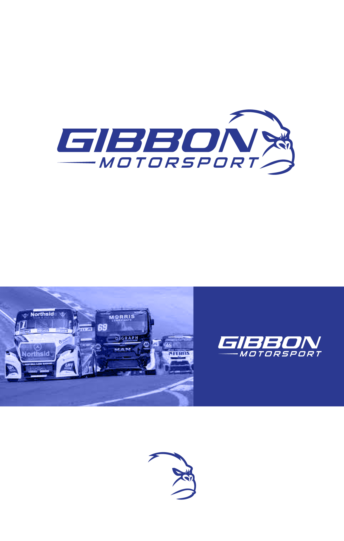 Logo Design by apik. for Gibbon Motorsport | Design #34479733