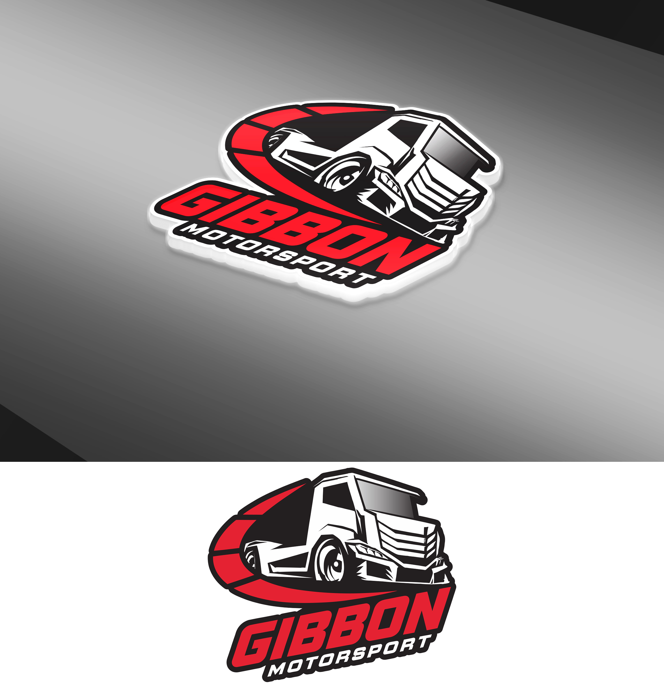 Logo Design by Designz Zone for Gibbon Motorsport | Design #34471792