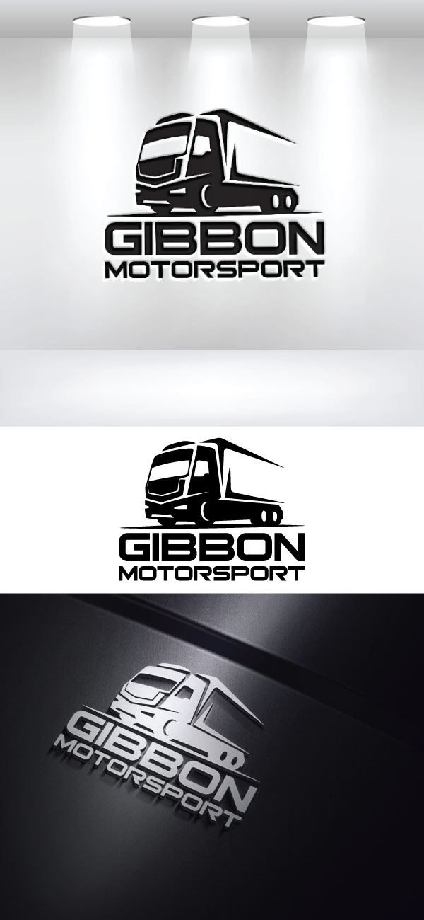 Logo Design by AB design ..... for Gibbon Motorsport | Design #34475469