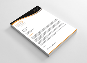 Letterhead Design by Expert Bappy for Quality Carpet + Flooring | Design: #34470062