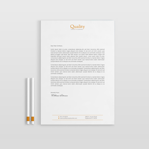 Letterhead Design by OxonoArt for Quality Carpet + Flooring | Design: #34469122