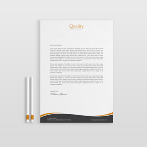 Letterhead Design by OxonoArt for Quality Carpet + Flooring | Design: #34469128