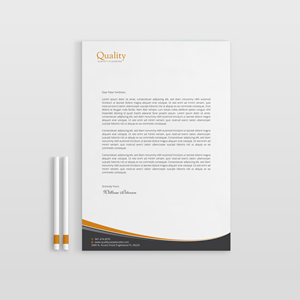 Letterhead Design by OxonoArt for Quality Carpet + Flooring | Design: #34469138