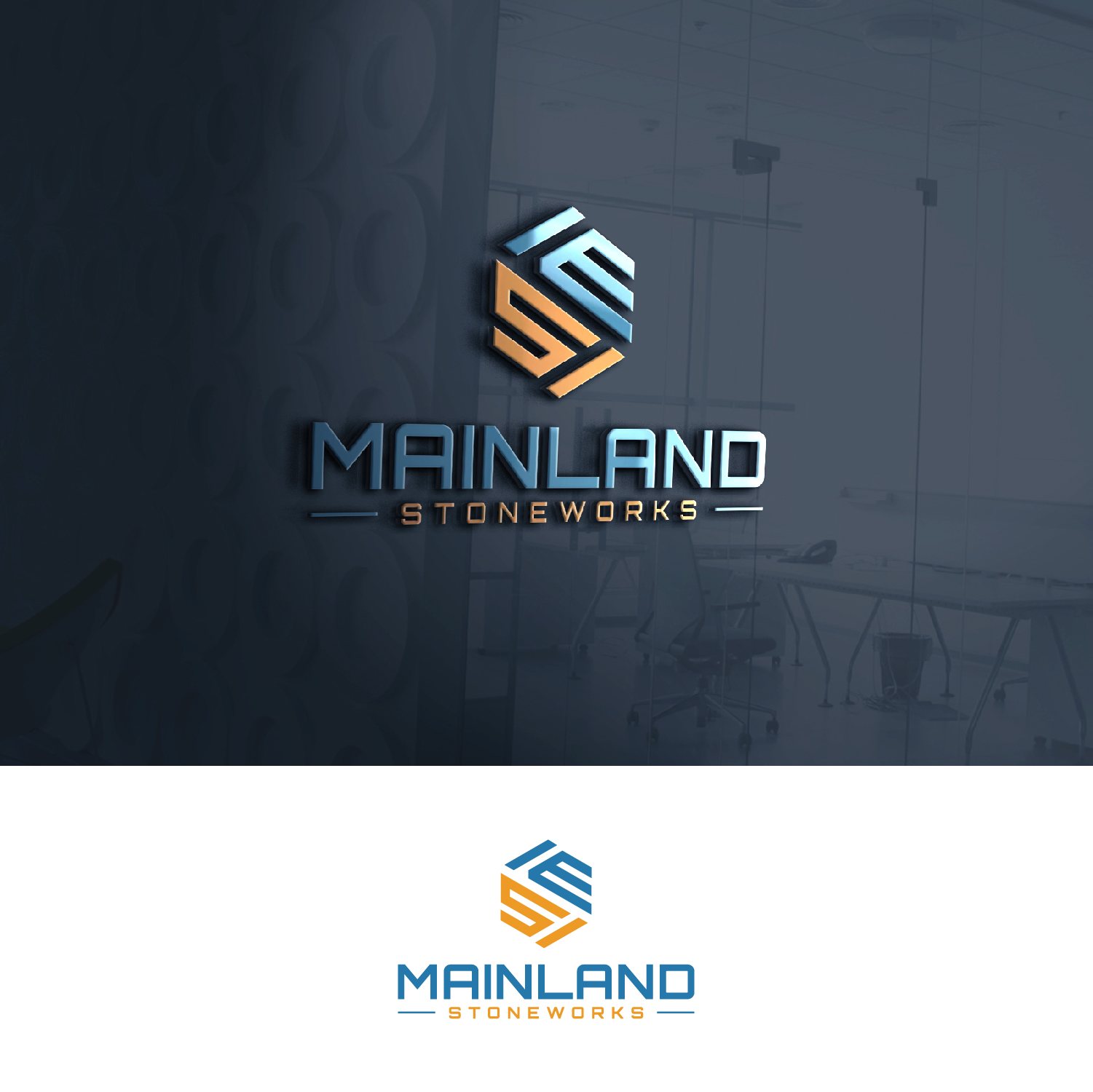 Logo-Design von S.H Designs für MAINLAND STONEWORKS | Design #34468373