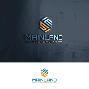 Logo Design by S.H Designs for MAINLAND STONEWORKS | Design: #34468373