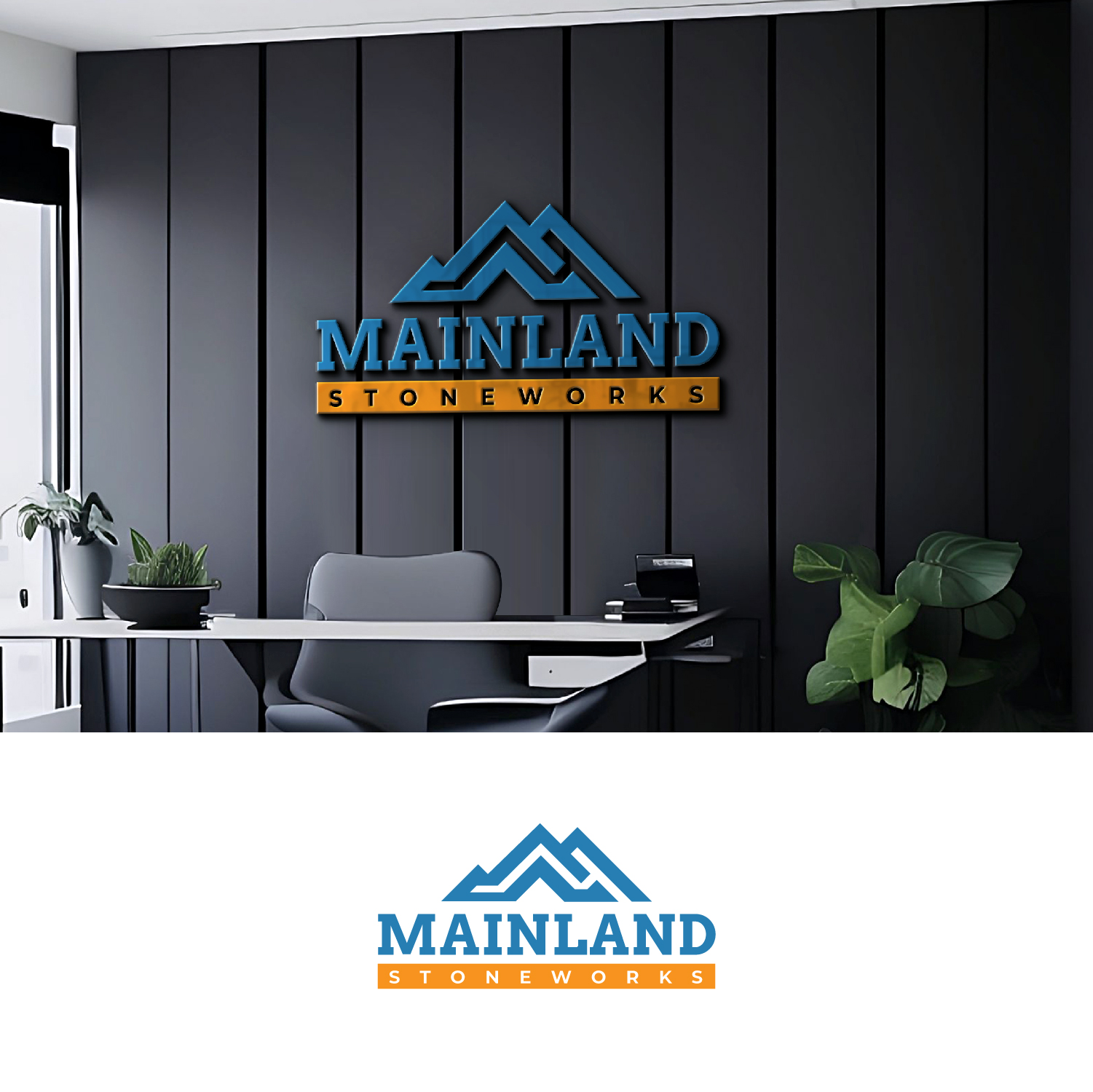Logo-Design von S.H Designs für MAINLAND STONEWORKS | Design #34485293
