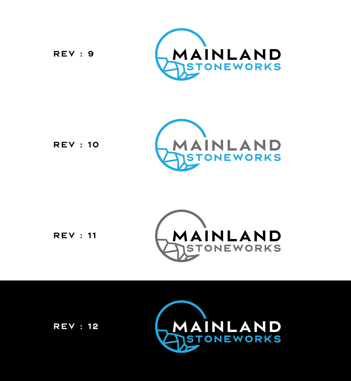 Diseño de Logo por Widi Nalendra para MAINLAND STONEWORKS | Diseño #34479049