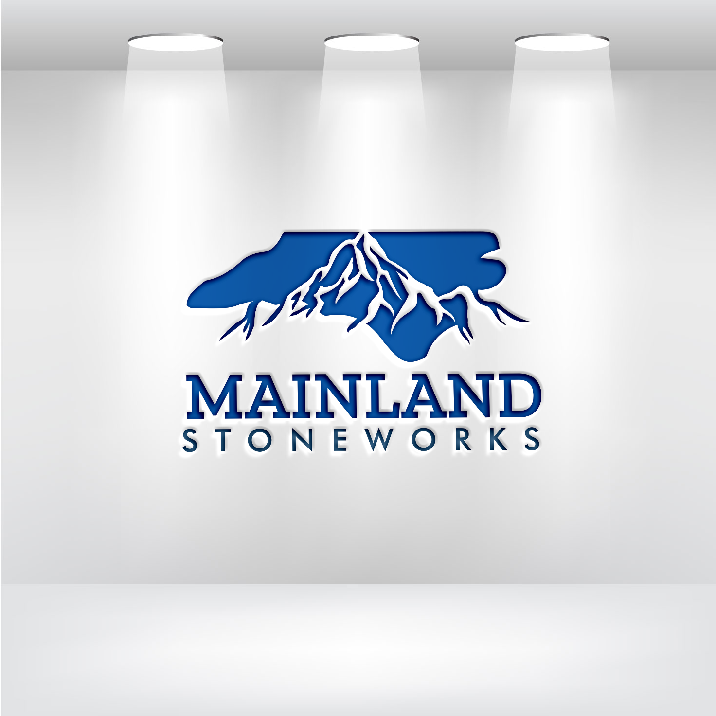 Diseño de Logo por Graphixpointt para MAINLAND STONEWORKS | Diseño #34486494