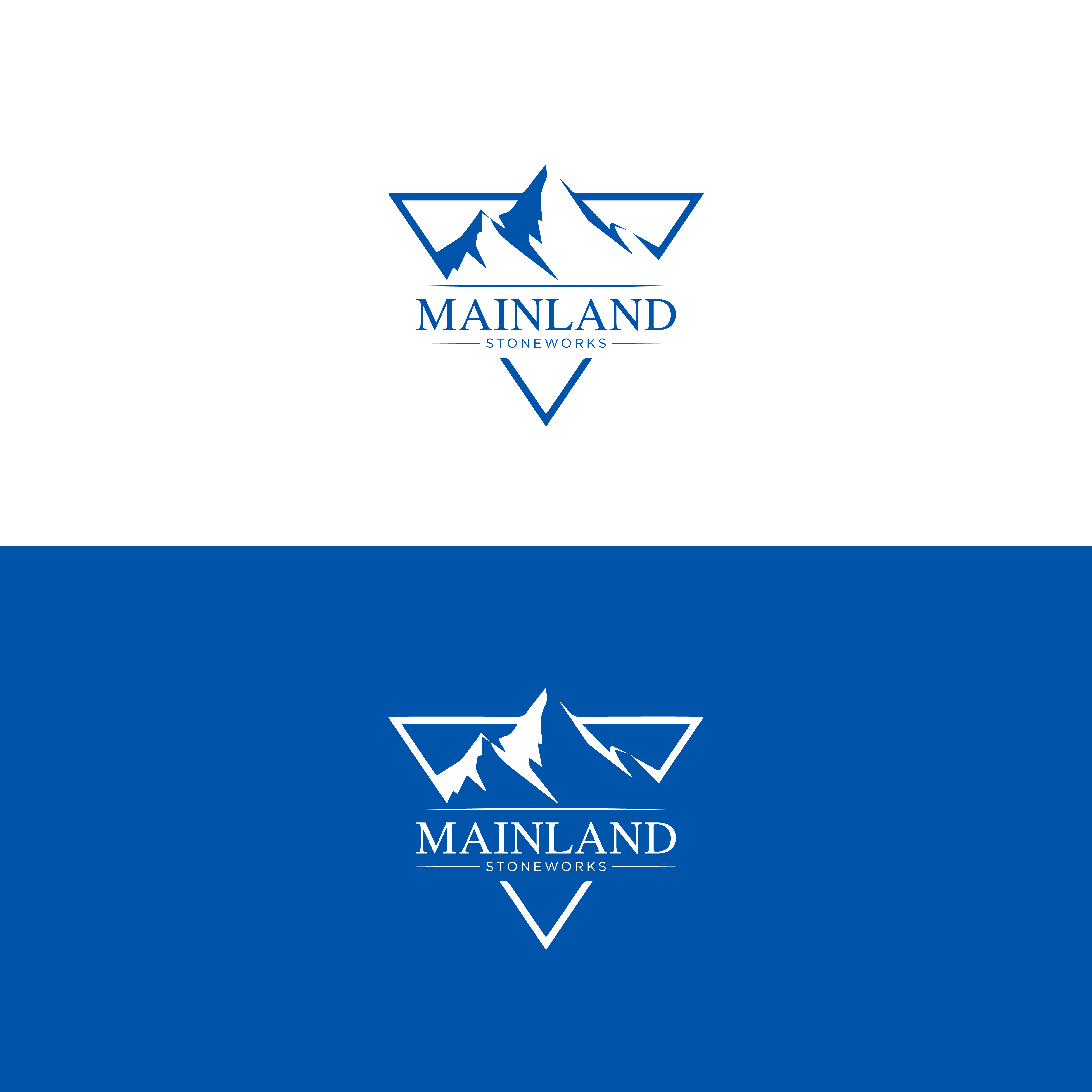 Logo-Design von Merin gopi für MAINLAND STONEWORKS | Design #34509245