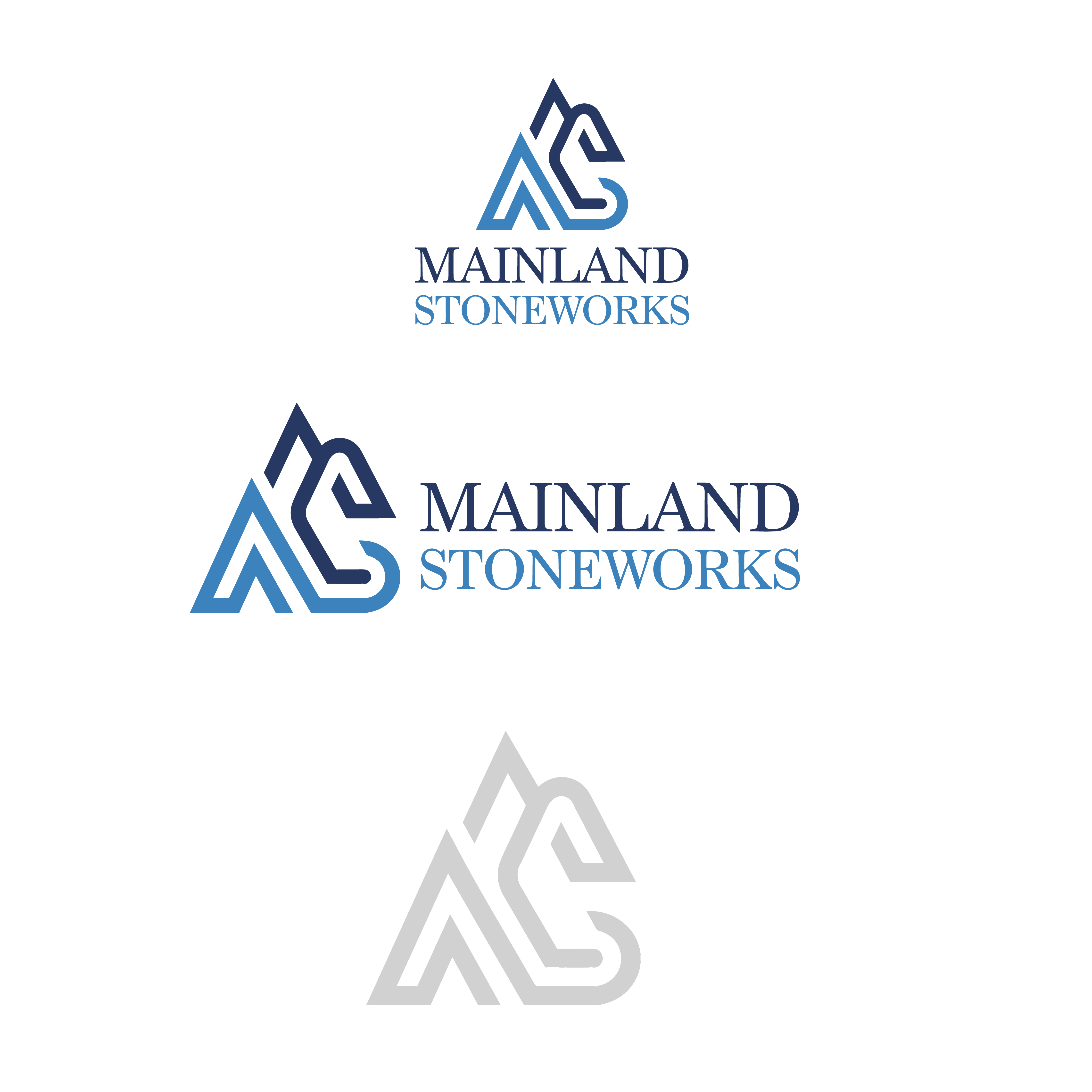 Logo Design by Shariqology for MAINLAND STONEWORKS | Design #34527232