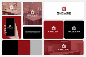Logo Design by Sultan  Studio for MAINLAND STONEWORKS | Design: #34470436