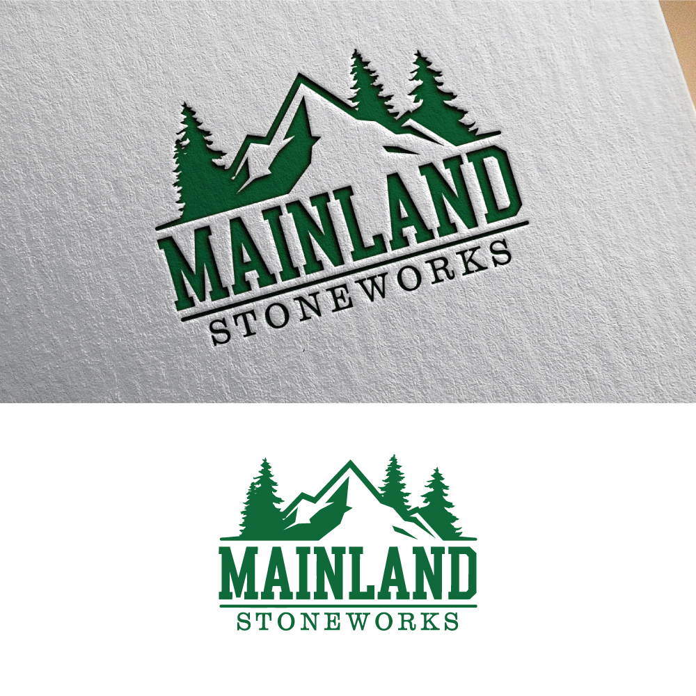 Diseño de Logo por bute para MAINLAND STONEWORKS | Diseño #34480054