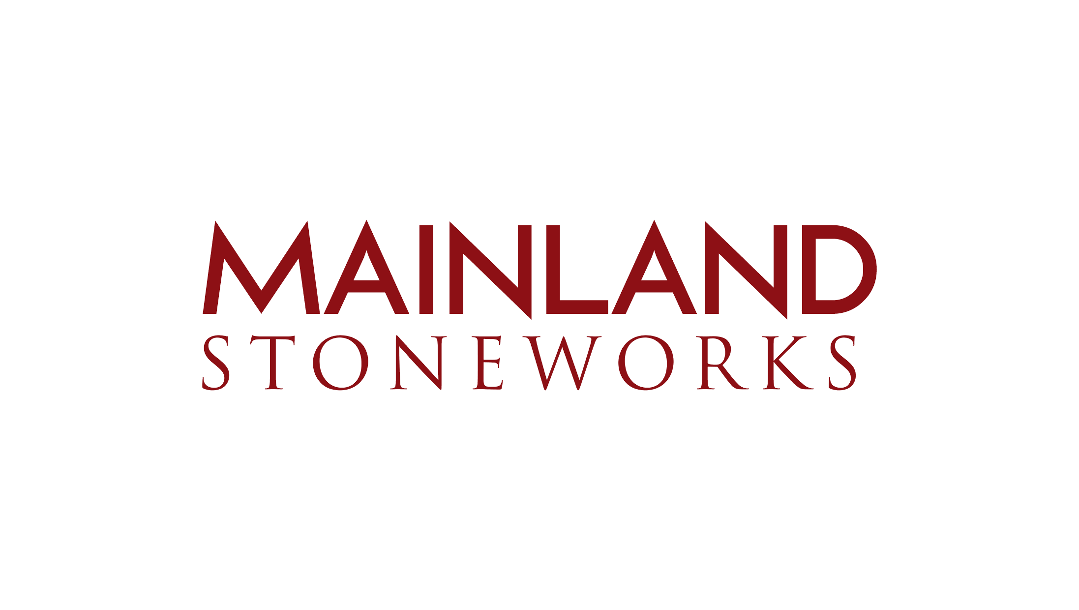 Design de Logo par designer1975 pour MAINLAND STONEWORKS | Design #34477522
