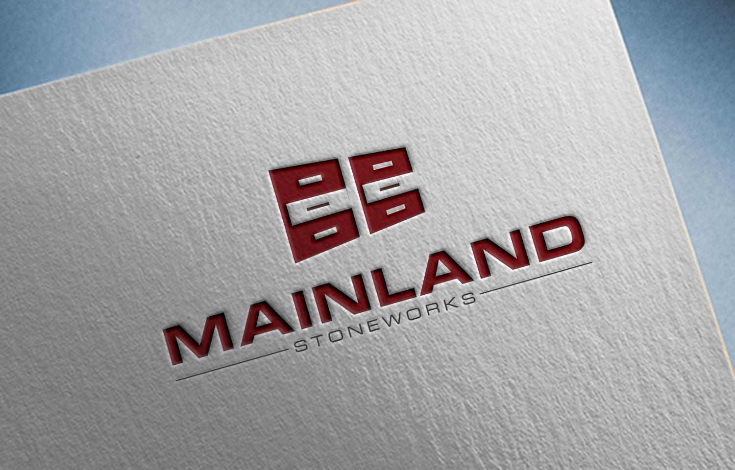 Logo Design by freelancer75 for MAINLAND STONEWORKS | Design #34477596