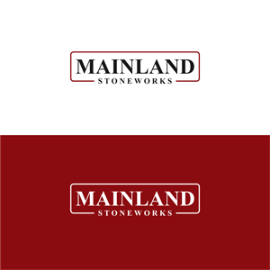 Diseño de Logo por mamey design para MAINLAND STONEWORKS | Diseño: #34468800