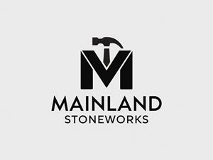 Logo Design by Olivia Marie Smith for MAINLAND STONEWORKS | Design: #34474374