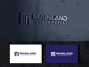 Diseño de Logo por ArtSamurai para MAINLAND STONEWORKS | Diseño: #34475572
