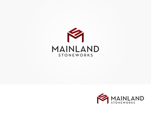 Diseño de Logo por Atvento Graphics para MAINLAND STONEWORKS | Diseño: #34476010