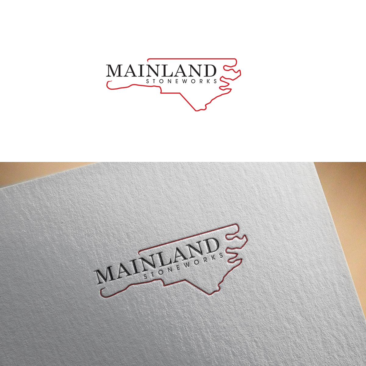 Diseño de Logo por bijuak para MAINLAND STONEWORKS | Diseño #34470462