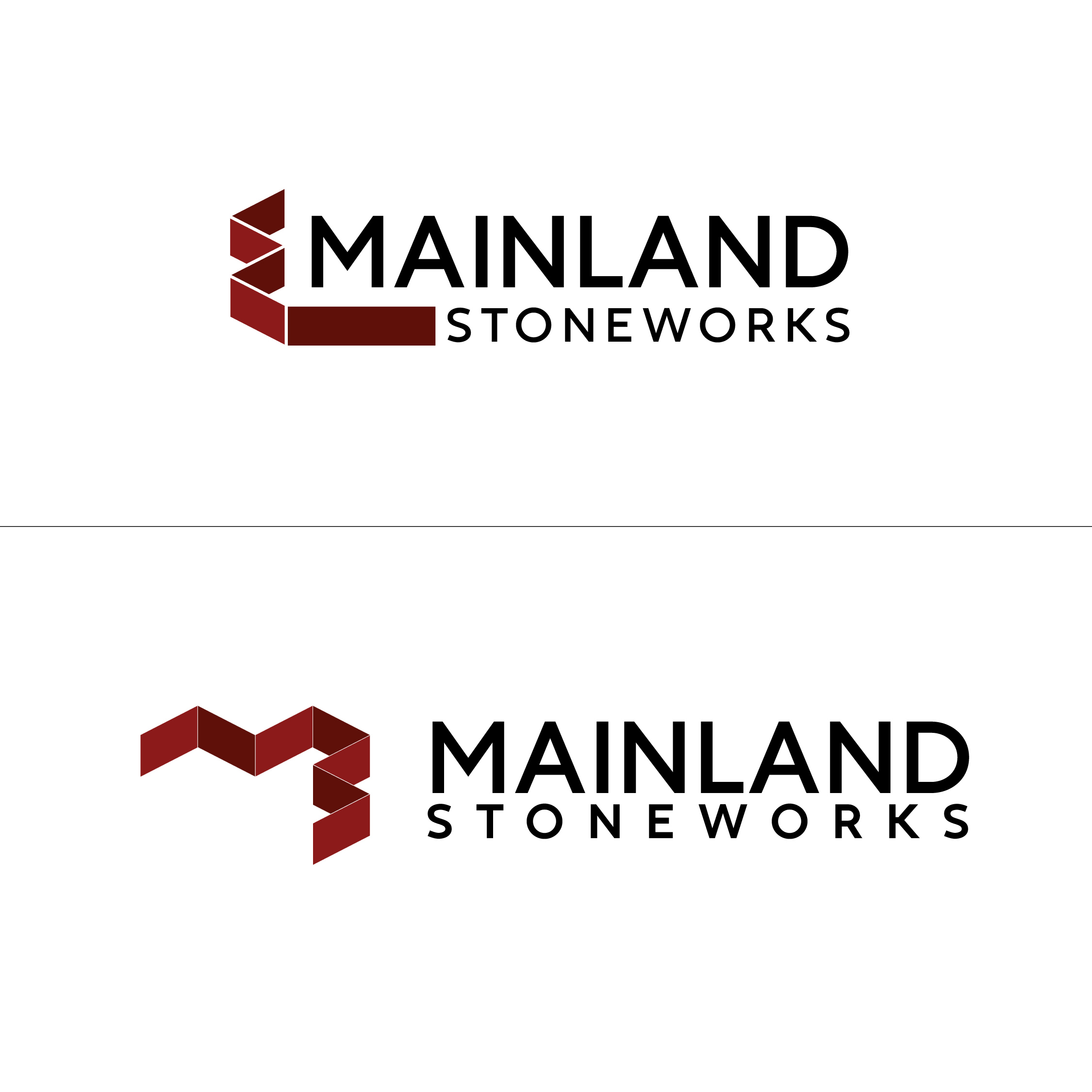 Logo Design by awartestudio for MAINLAND STONEWORKS | Design #34478043