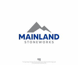 Logo Design by MBARO for MAINLAND STONEWORKS | Design: #34489257