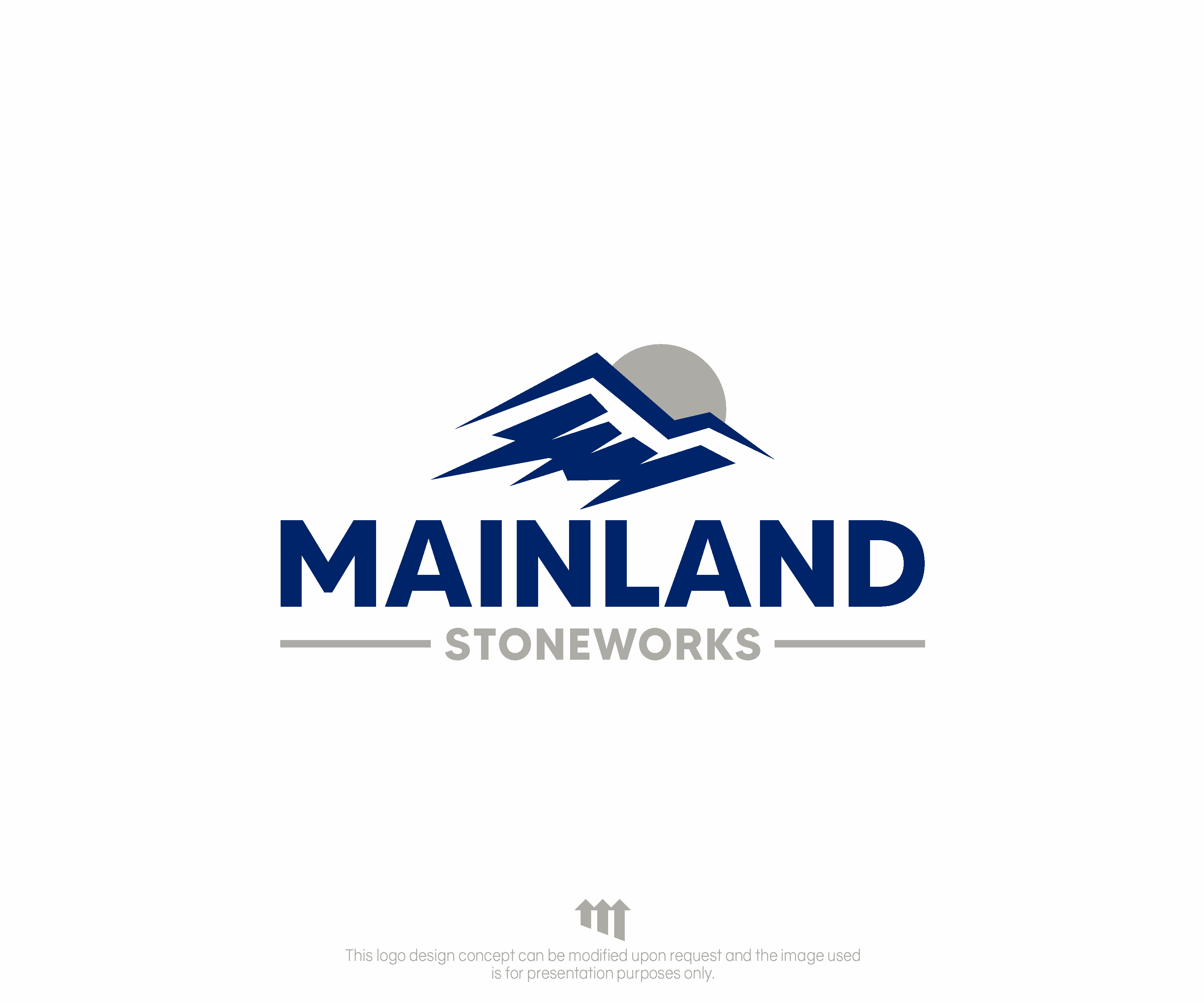 Diseño de Logo por MBARO para MAINLAND STONEWORKS | Diseño #34502275