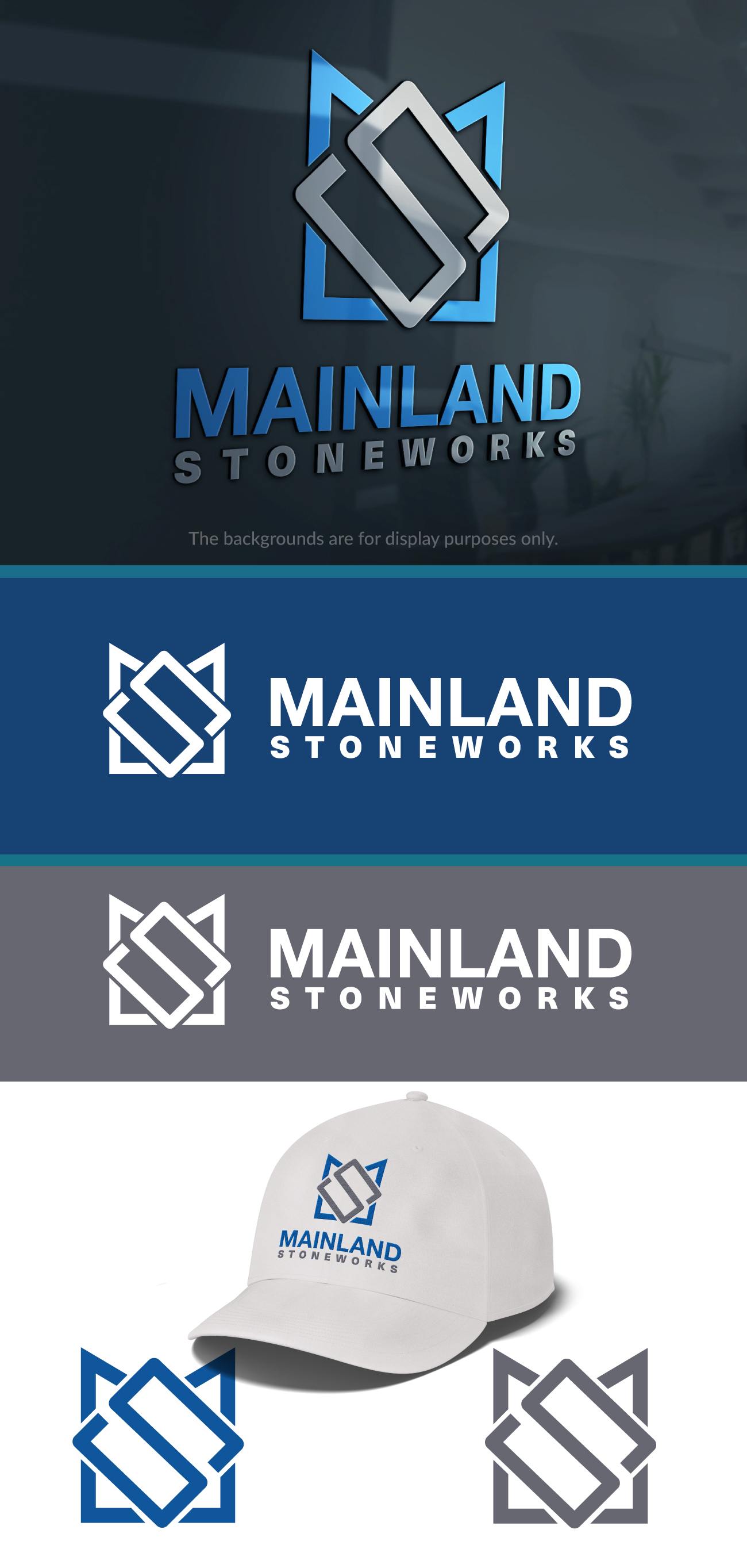 Logo Design by edwinnegz1 for MAINLAND STONEWORKS | Design #34474927