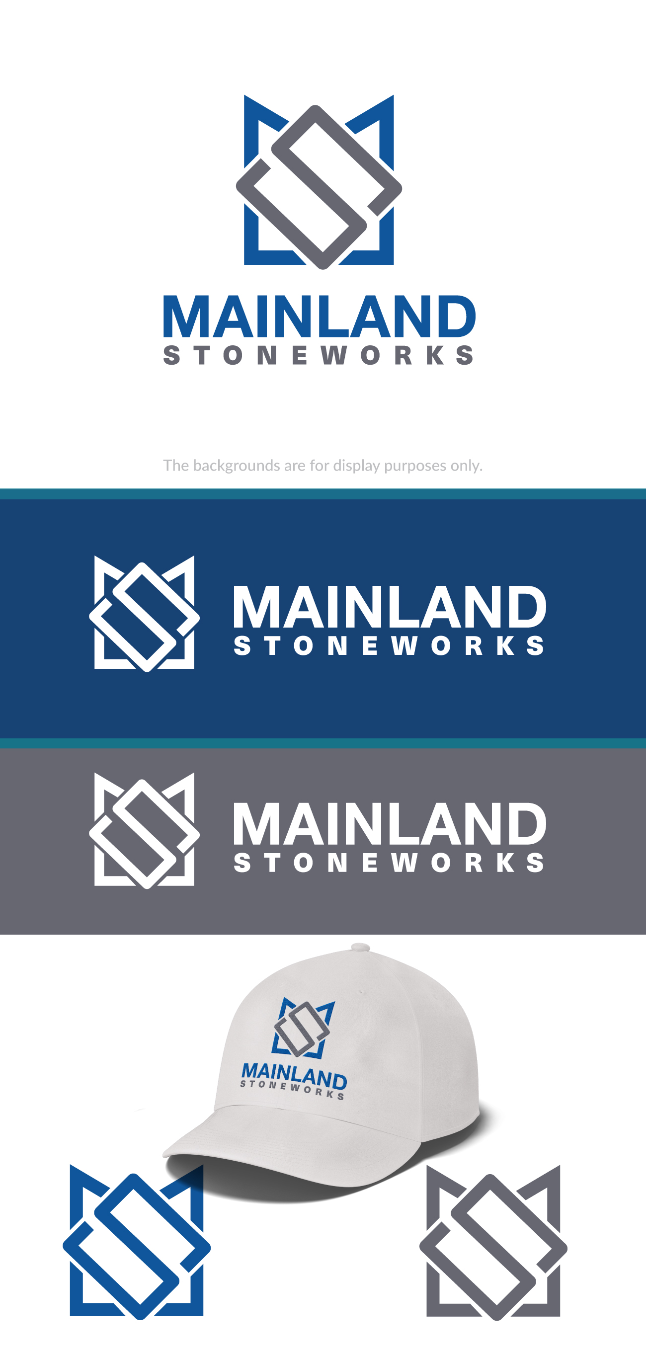 Logo Design by edwinnegz1 for MAINLAND STONEWORKS | Design #34478901