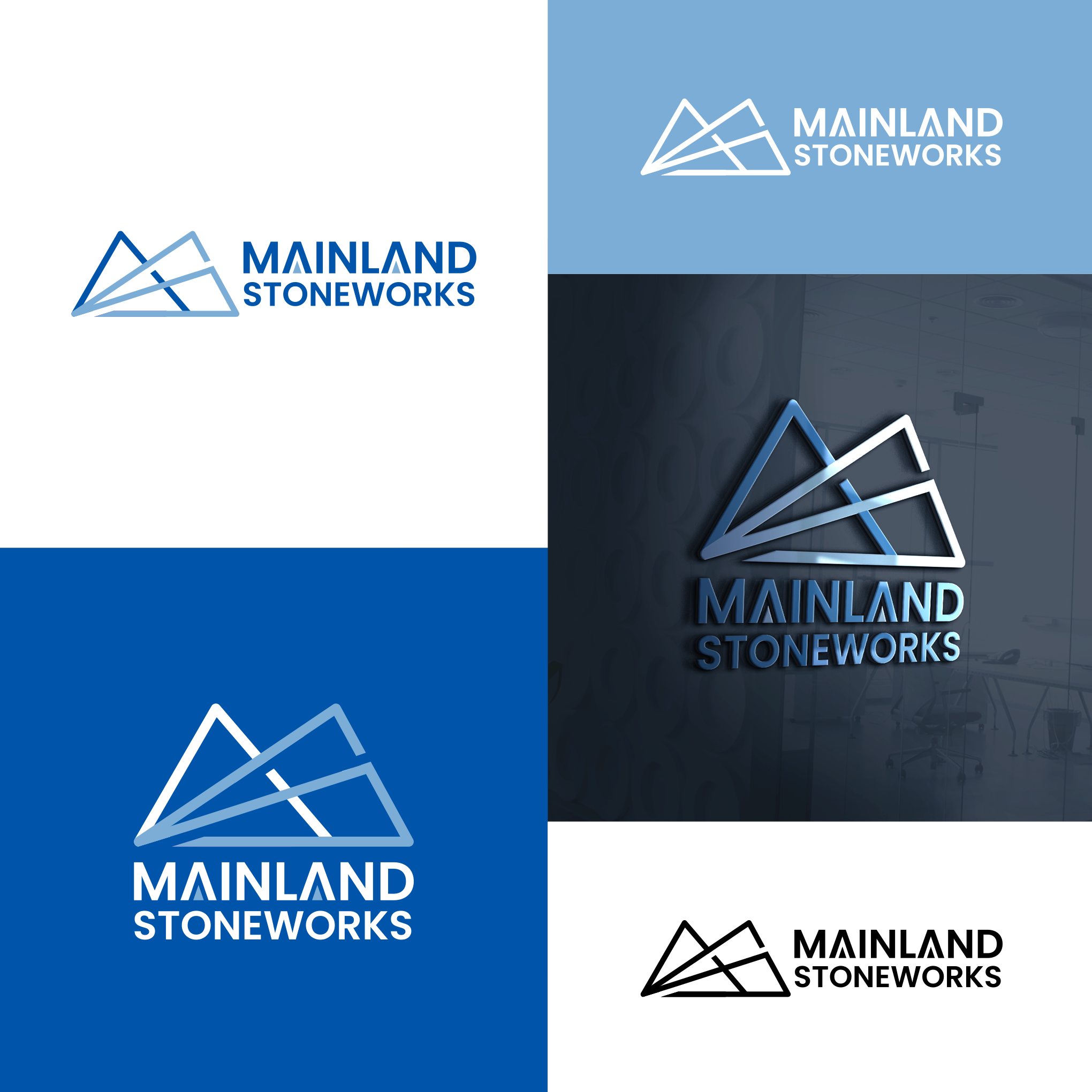 Logo Design by Imam Logo Designer for MAINLAND STONEWORKS | Design #34511623