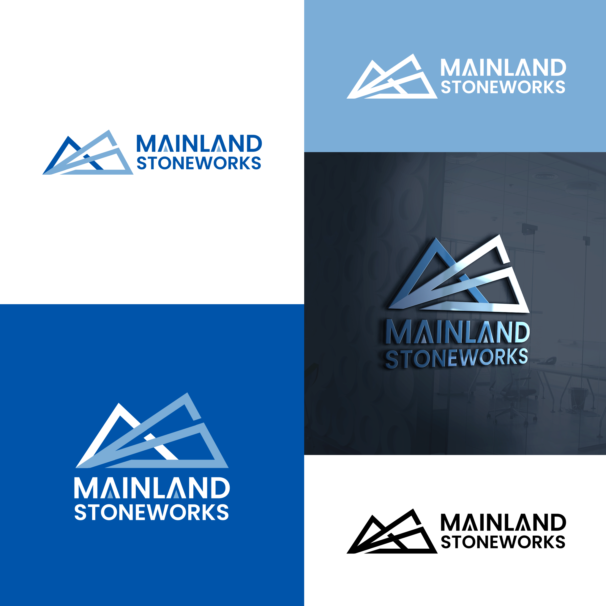 Logo Design by Imam Logo Designer for MAINLAND STONEWORKS | Design #34511636