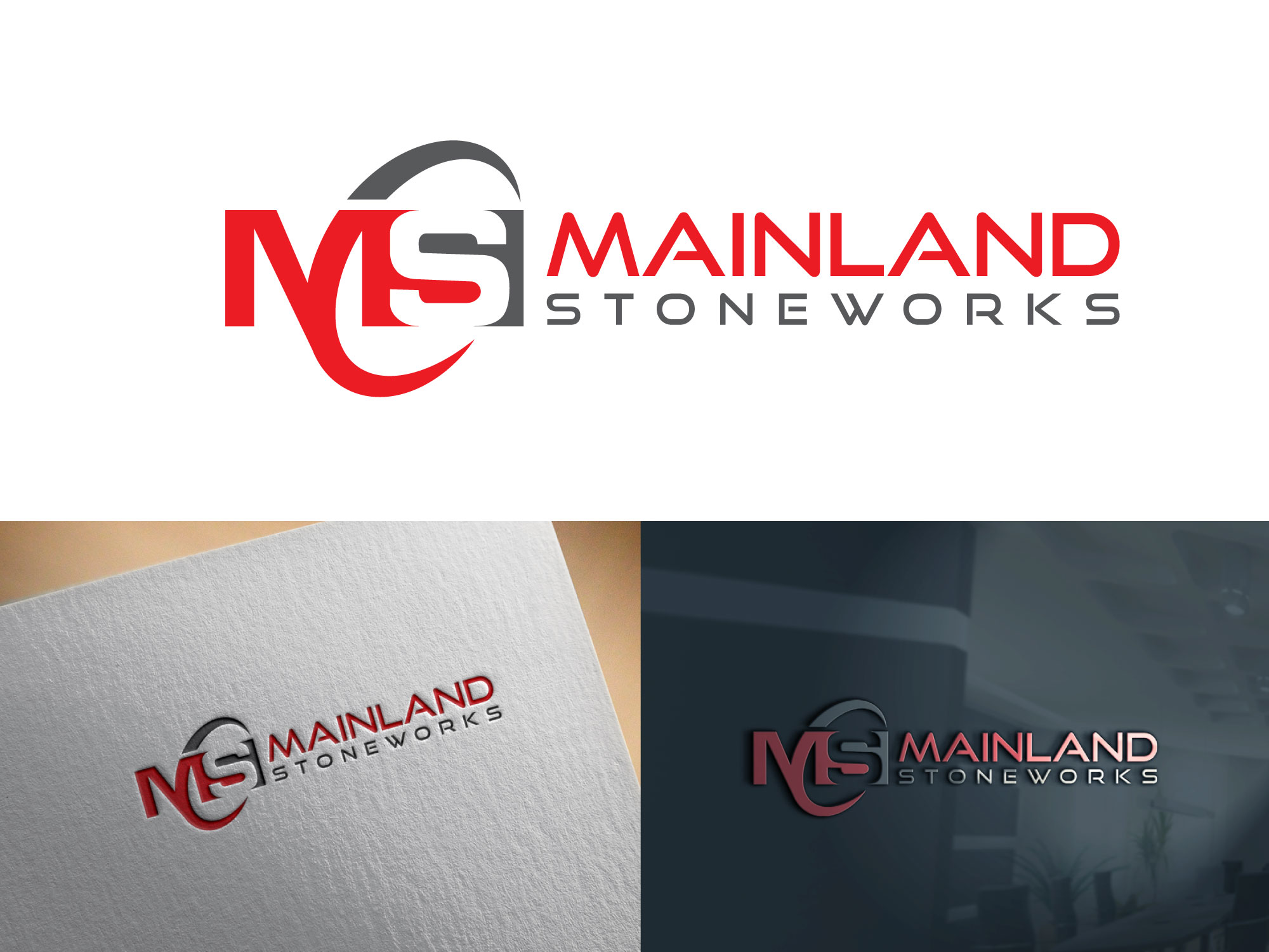 Design de Logo par Kontab pour MAINLAND STONEWORKS | Design #34478338