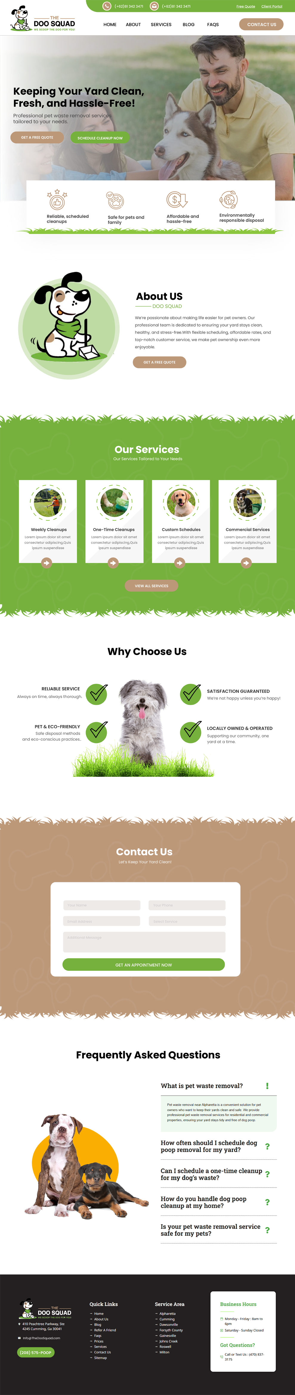 Web Design by WahDesign for this project | Design #34477074