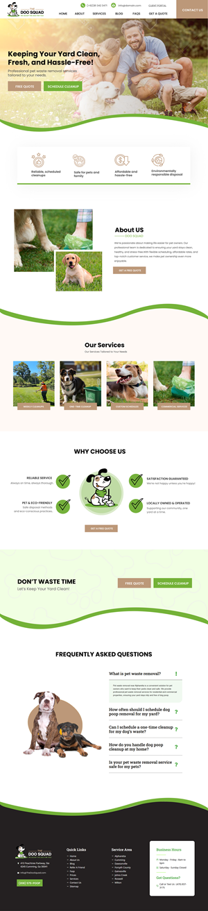 Web Design by WahDesign for this project | Design #34486268