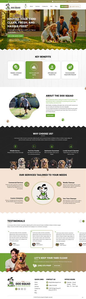 Web Design by pb for this project | Design: #34474943