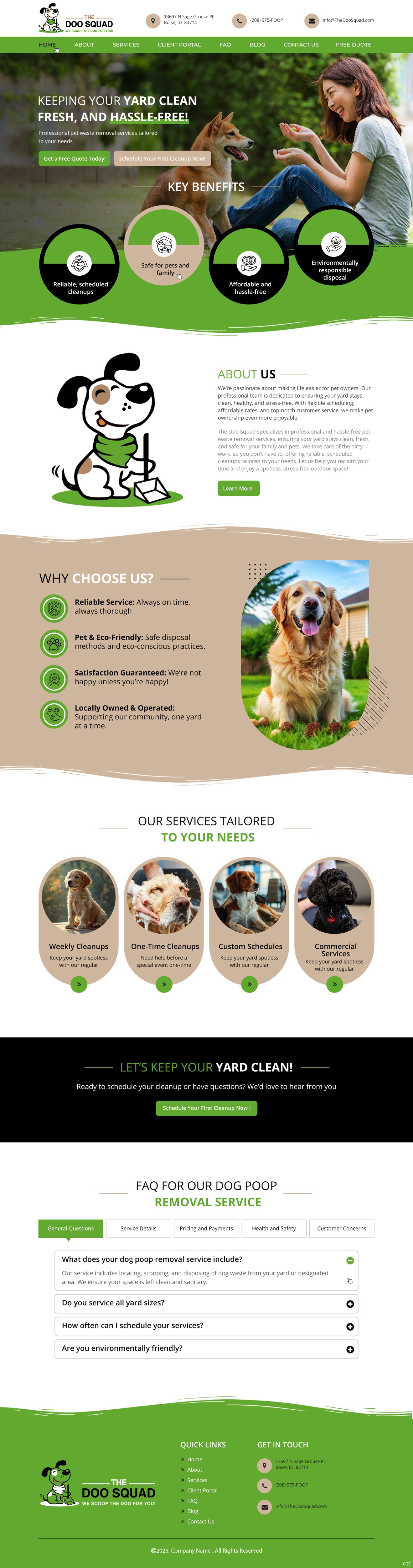 Web Design by pb for this project | Design #34485923